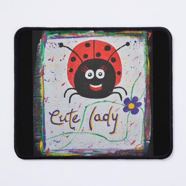 Item preview, Cute lady - Illustration of a colorful and original character designed and sold by Graffystyle.