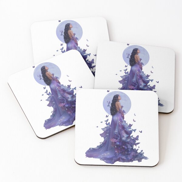 Item preview, Moonlight Butterfly Goddess Purple Gown  designed and sold by LC&LCPlatform.