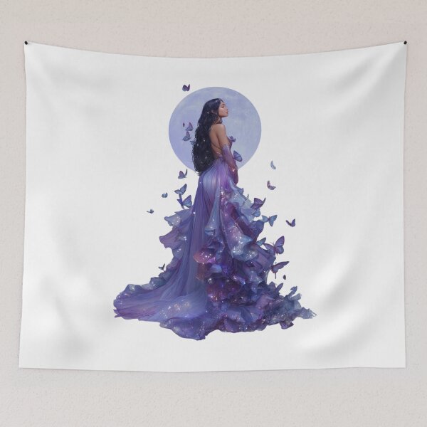 Item preview, Moonlight Butterfly Goddess Purple Gown  designed and sold by LC&LCPlatform.