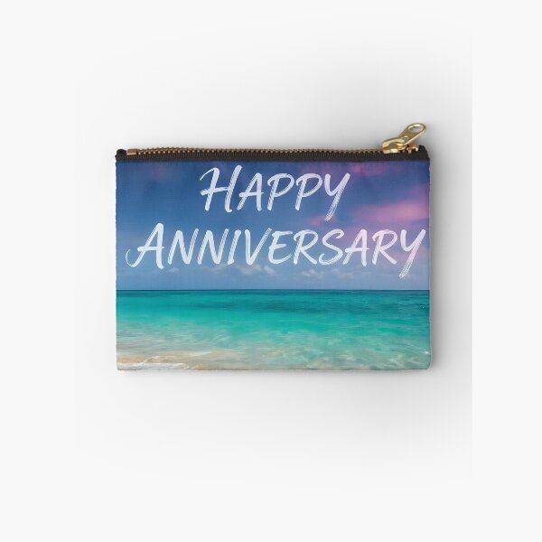 Item preview, Happy Anniversary – Tropical Beach Romance designed and sold by Nomad-Maynard.