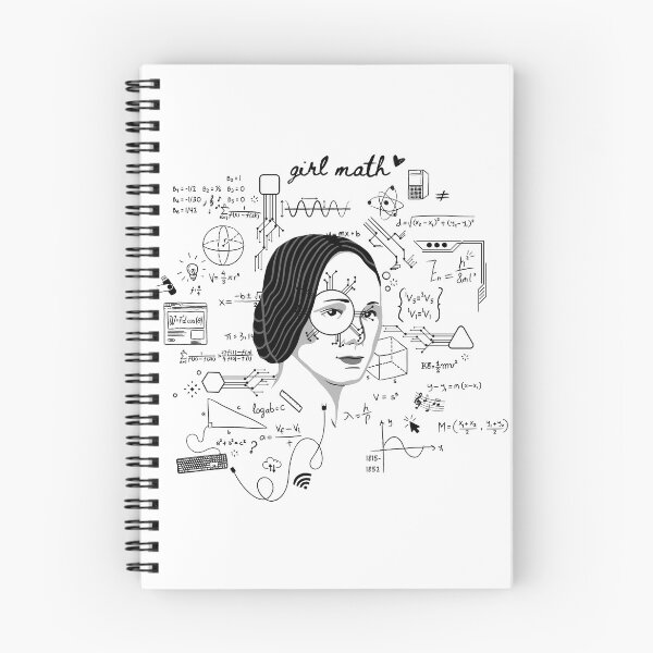 Item preview, Girl Math - Ada Lovelace Math Print designed and sold by Library-Of-Em.