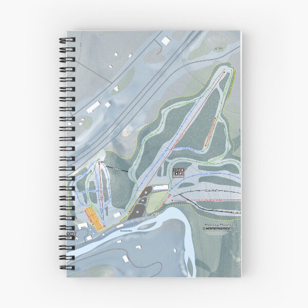 Item preview, Holiday Mountain Resort Trail Map designed and sold by Mapsynergy.