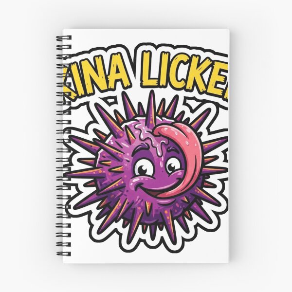 Item preview, Kina Licker - Quirky Animated Sea Urchin designed and sold by kiwiartyfarty.