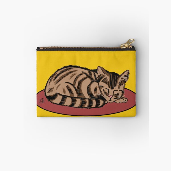 Item preview, Sleeping Tabby Cat designed and sold by blacksnowcomics.