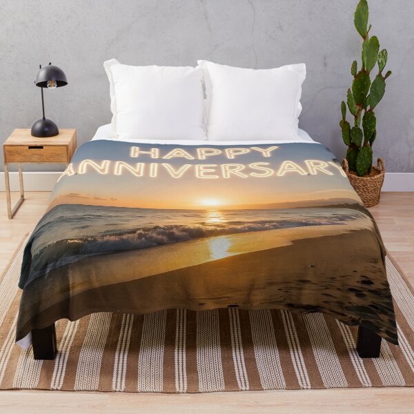 Item preview, Happy Anniversary – Tropical Beach Romance designed and sold by Nomad-Maynard.
