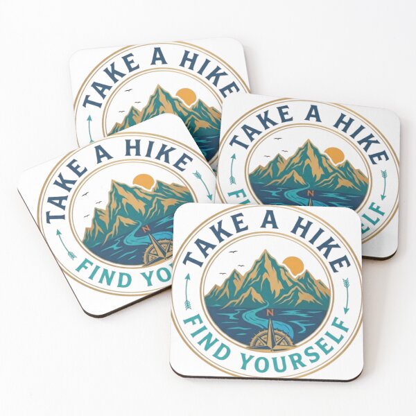 Item preview, Take A Hike Find Yourself Hiking Vintage Compass Mountain T-Shirt designed and sold by Salma.Store.