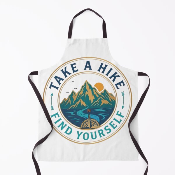 Item preview, Take A Hike Find Yourself Hiking Vintage Compass Mountain T-Shirt designed and sold by Salma.Store.