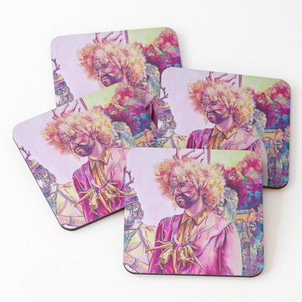 Item preview, Doll Parts Portrait at Mardi Gras No. 1 designed and sold by LaurenMarieArt.