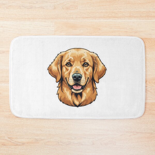 Item preview, Golden Retriever Face Portrait Pop Art Halftone Style – Golden retriever mom gift designed and sold by michallechowicz.
