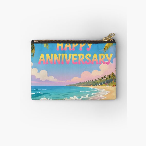 Item preview, Happy Anniversary – Tropical Beach Romance designed and sold by Nomad-Maynard.
