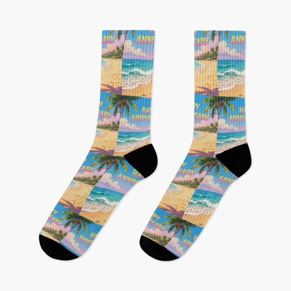 Item preview, Happy Anniversary – Tropical Beach Romance designed and sold by Nomad-Maynard.