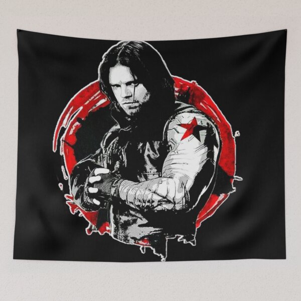 Artikelvorschau, Wintersoldat Bucky Barnes entworfen und verkauft von White Tiger Designz .