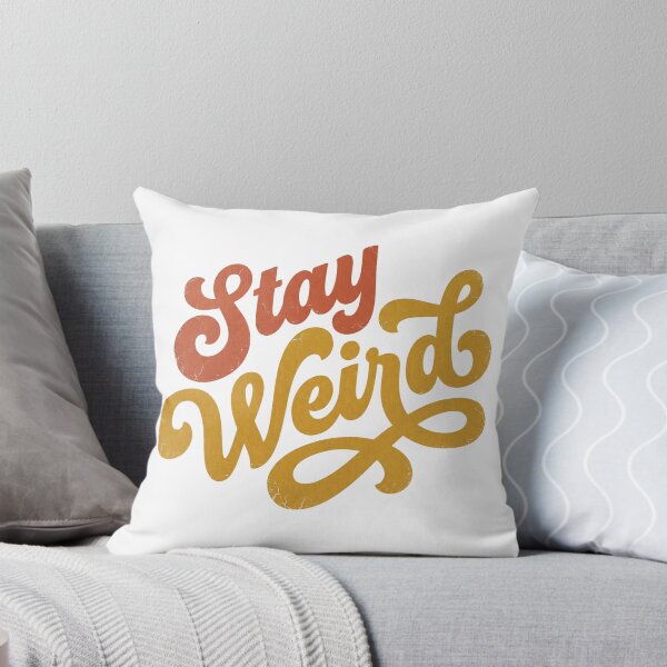 Item preview, Stay Weird Retro Groovy Typography – Vintage 70s Quote designed and sold by yodaddydesigns.