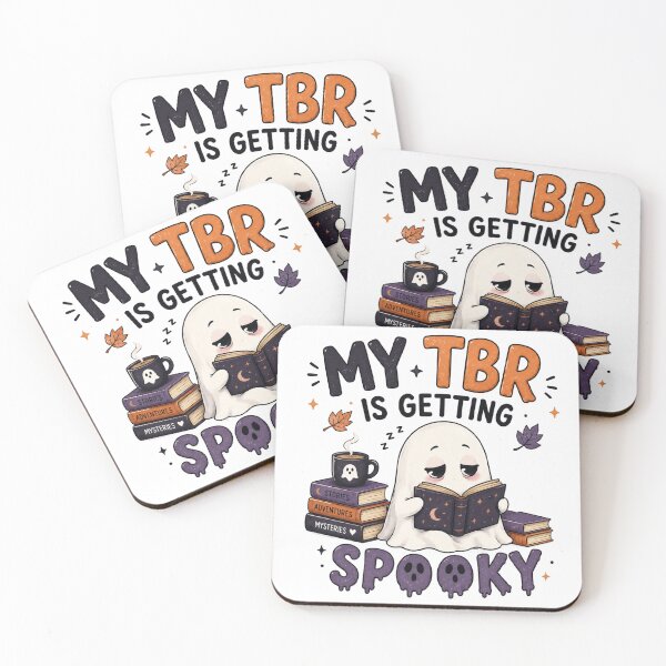 Item preview, My TBR Is Getting Spooky – Funny Book Lover Ghost Halloween Shirt designed and sold by youcefben48.