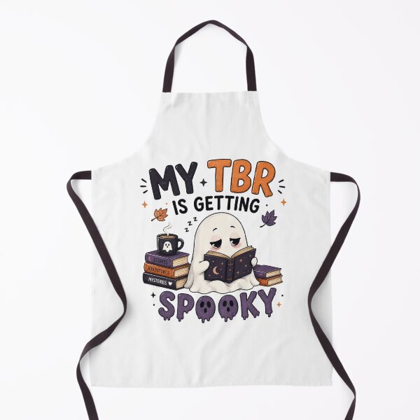 Item preview, My TBR Is Getting Spooky – Funny Book Lover Ghost Halloween Shirt designed and sold by youcefben48.