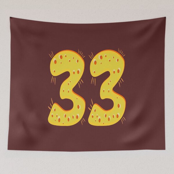 Item preview, NUMBER 33 designed and sold by minimalartstory.
