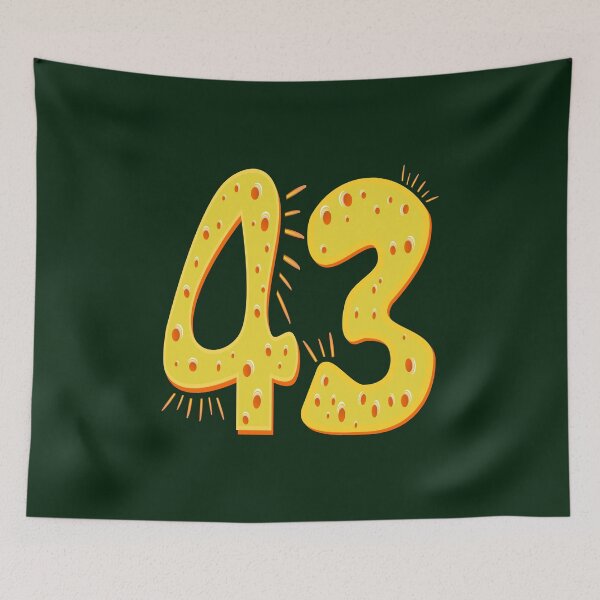 Item preview, NUMBER 43 designed and sold by minimalartstory.