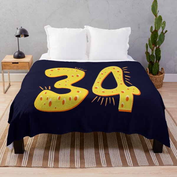 Item preview, NUMBER 34 designed and sold by minimalartstory.