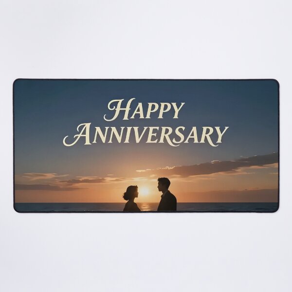Item preview, Happy Anniversary – Tropical Beach Romance designed and sold by Nomad-Maynard.