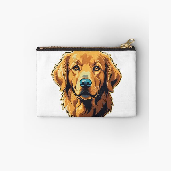 Item preview, Golden Retriever Face Portrait Neon Glow Dark Style – Golden retriever mom gift designed and sold by michallechowicz.