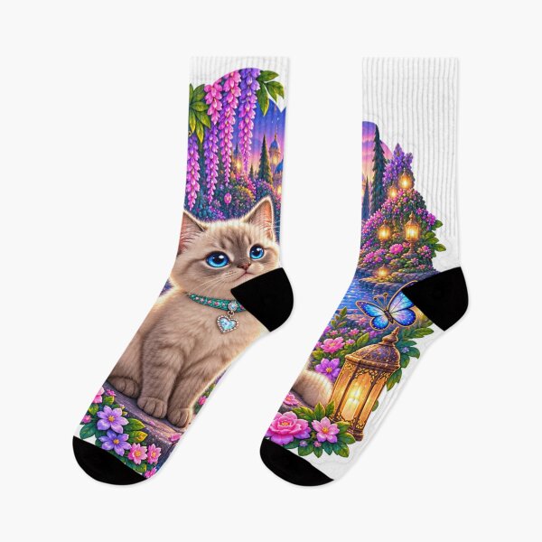 Item preview, Cute Fantasy Kittens Magical Garden designed and sold by AnjaSarahArt.