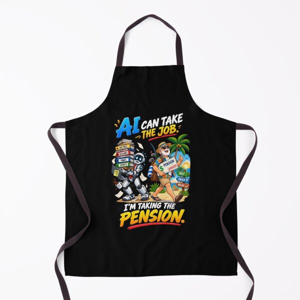 Item preview, AI CAN TAKE THE JOB. I’M TAKING THE PENSION. designed and sold by signshirtz.