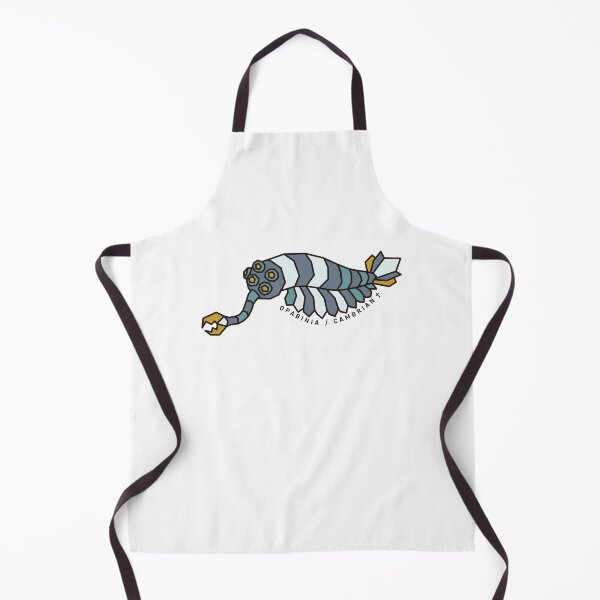 Item preview, Geometric Opabinia - Mustard & Grey Accents designed and sold by AnimalsKnowAll.