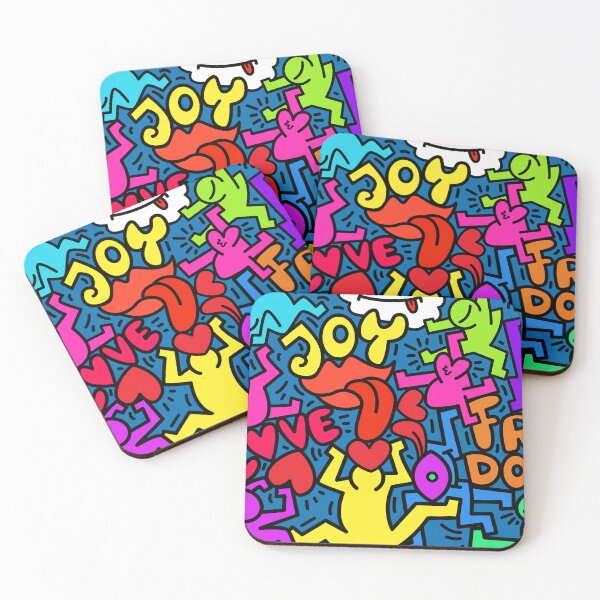 Item preview, Love Freedom Joy Pops designed and sold by bitpopart.