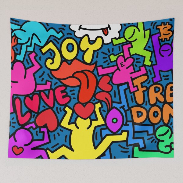 Item preview, Love Freedom Joy Pops designed and sold by bitpopart.