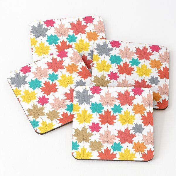 Item preview, Colorful Autumn Leaves Seamless Pattern designed and sold by MargaretPolanco.