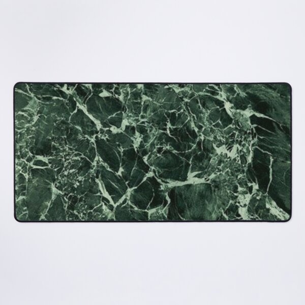 Item preview, Green and White Marble  designed and sold by ZedColors.