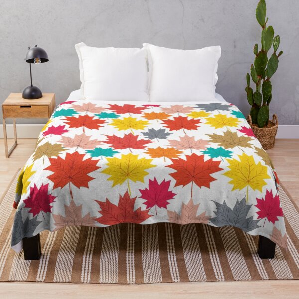 Item preview, Colorful Autumn Leaves Seamless Pattern designed and sold by MargaretPolanco.