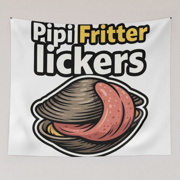 Item preview, Pipi Fritter Lickers - NZ Kiwi designed and sold by kiwiartyfarty.