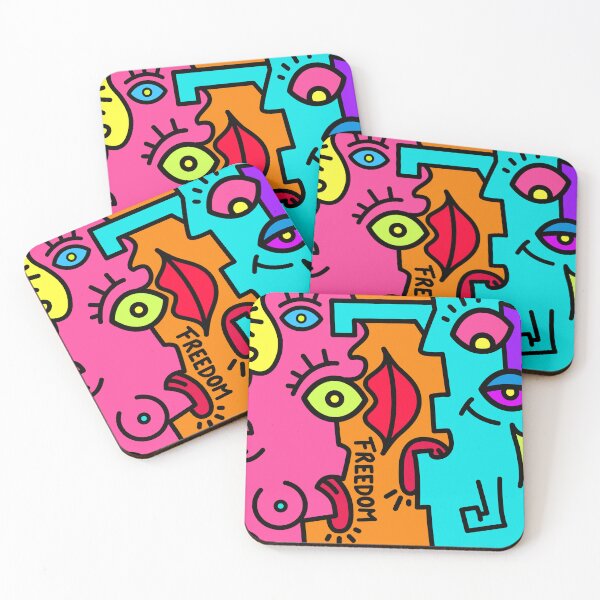 Item preview, Love Freedom Joy designed and sold by bitpopart.
