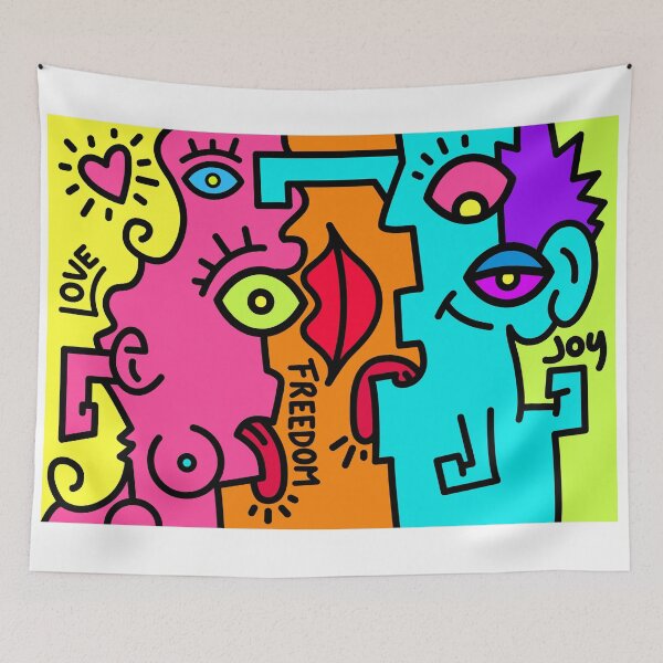 Item preview, Love Freedom Joy designed and sold by bitpopart.
