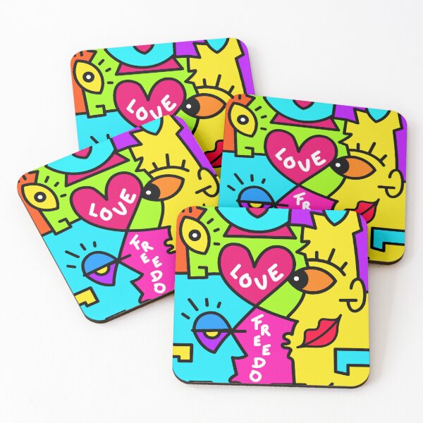 Item preview, Love Freedom Joy 2 designed and sold by bitpopart.