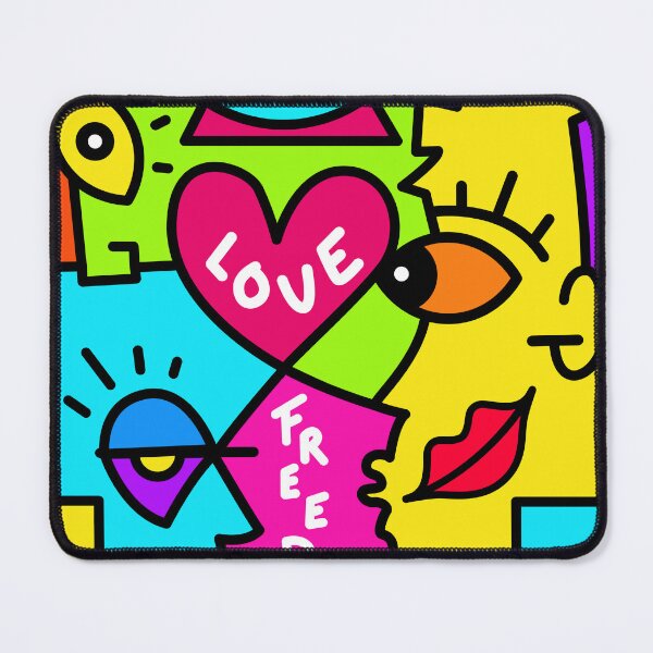 Item preview, Love Freedom Joy 2 designed and sold by bitpopart.