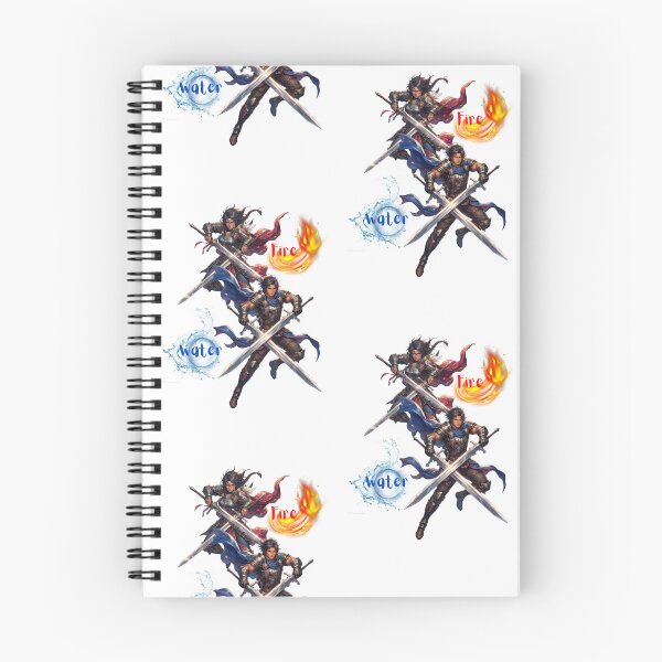 Item preview, mercenary knights water + fire designed and sold by Crimsonmerchant.