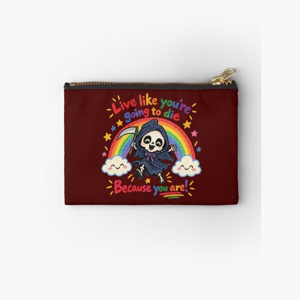 Item preview, Live Like You're Going to Die Because You Are - Life is Hard designed and sold by andromeda-redd.