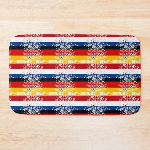 Item preview, Germany vs netherlands minimalist football match poster  designed and sold by Nexus Space.