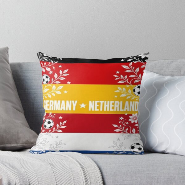 Item preview, Germany vs netherlands minimalist football match poster  designed and sold by Nexus Space.