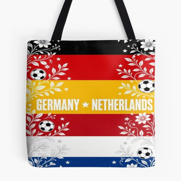 Item preview, Germany vs netherlands minimalist football match poster  designed and sold by Nexus Space.