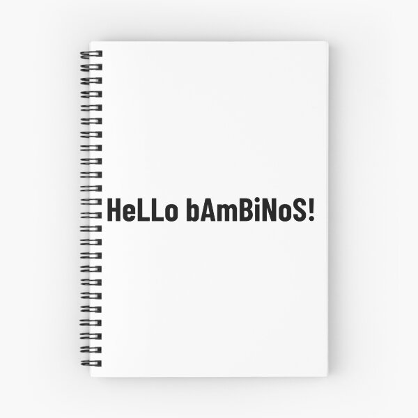 Item preview, Hello Bambinos designed and sold by MilltownPrints.