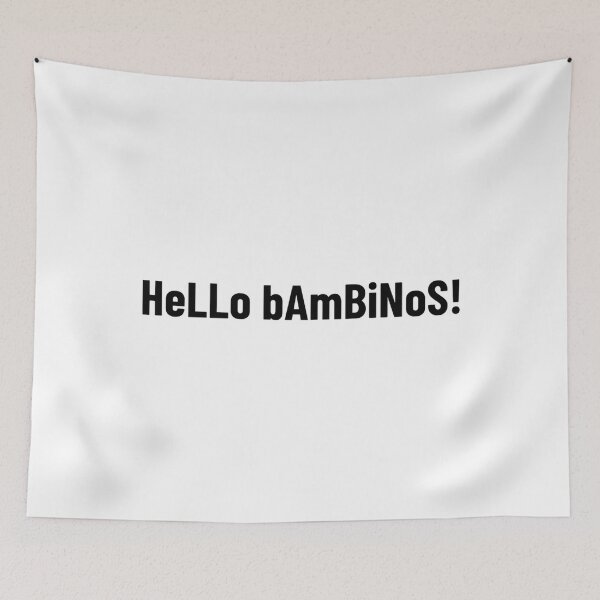 Item preview, Hello Bambinos designed and sold by MilltownPrints.