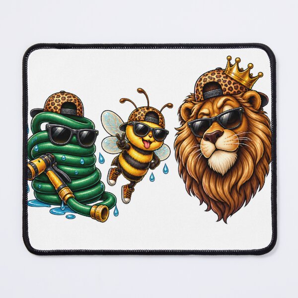 Item preview, Hose Bee Lion T-Shirt, Funny Lion Bee Garden Hose Pun Gift, Beekeeper Gardener Meme Graphic Tee designed and sold by OUICHA.
