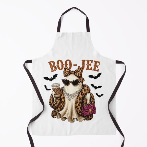 Item preview, Boo-Jee Ghost, Leopard Ghost, Ghost Coffee, Funny Fall, Ghost, Girly Halloween Gift, Boojee designed and sold by DesignDenDo ⭐⭐⭐⭐⭐.