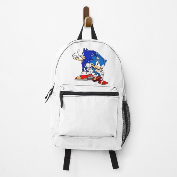 Aperçu de l'œuvre Sonic moderne et Sonic classique (style Sonic X) créée et vendue par imstillstan.