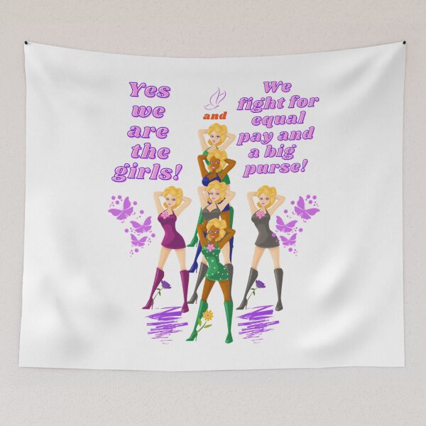Item preview, The Girls Who Fight For A Big Purse designed and sold by MilltownPrints.