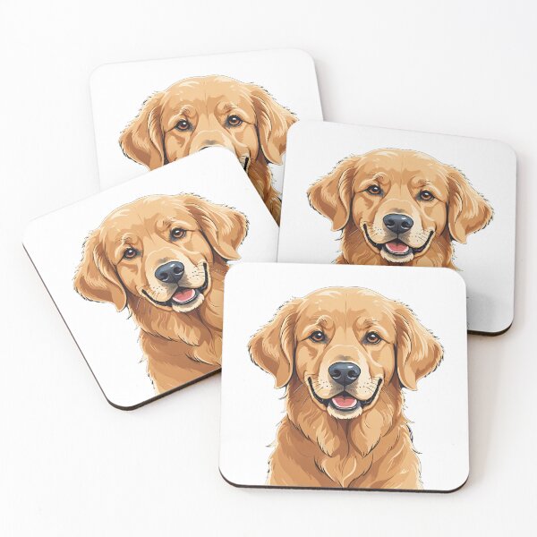 Item preview, Golden Retriever Face Portrait Galaxy Space Style – Golden retriever mom gift designed and sold by michallechowicz.