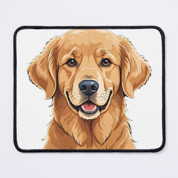 Item preview, Golden Retriever Face Portrait Galaxy Space Style – Golden retriever mom gift designed and sold by michallechowicz.